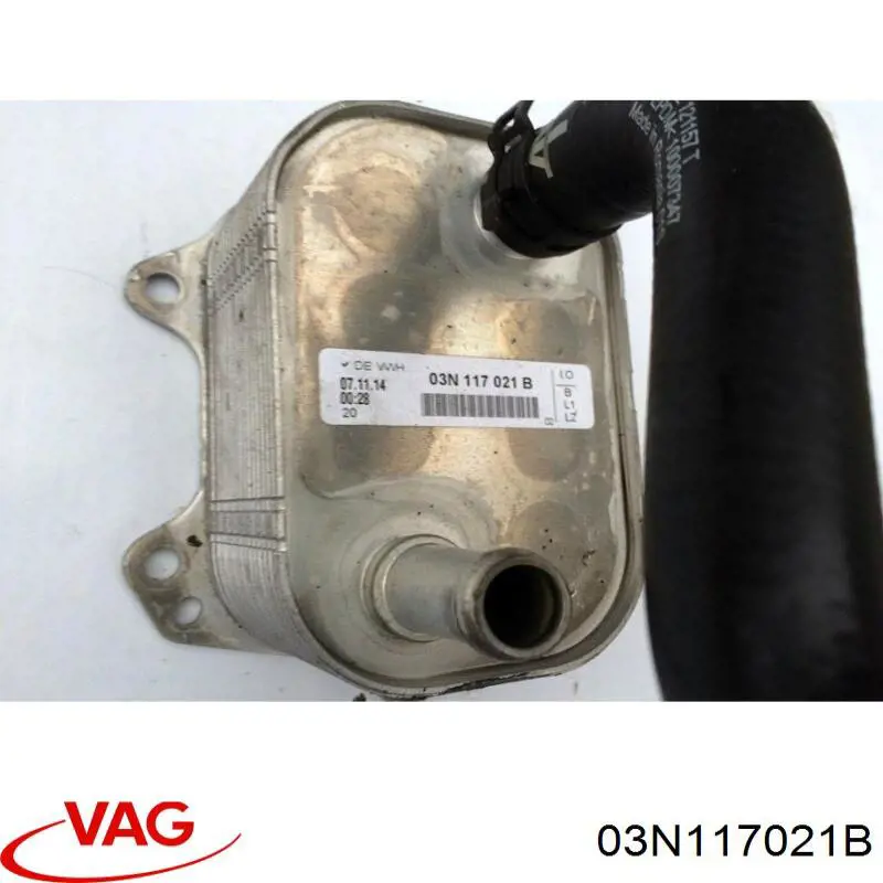 03N117021B VAG Радіатор масляний