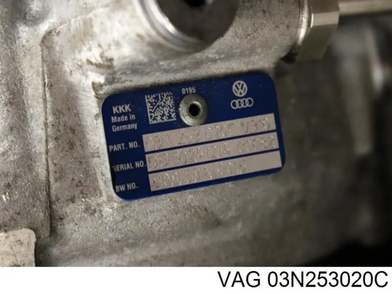 Купити 03N253020E VAG Турбіна