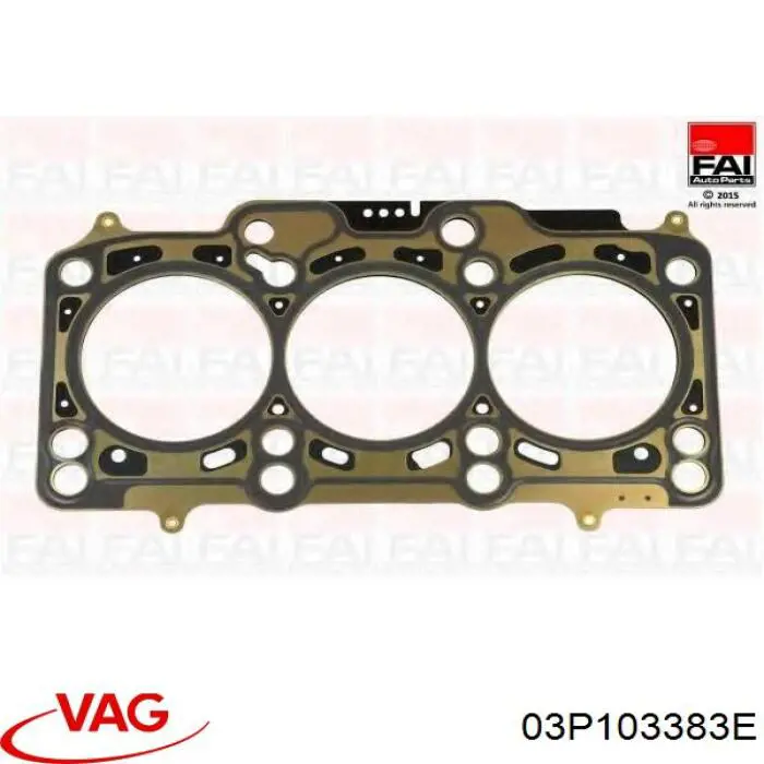 Купити 03P103383E VAG Прокладка ГБЦ