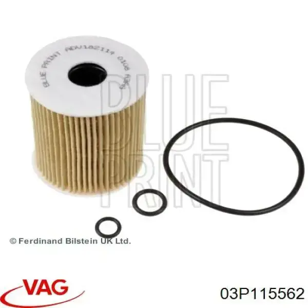 Масляний фільтр 03P115562 VAG