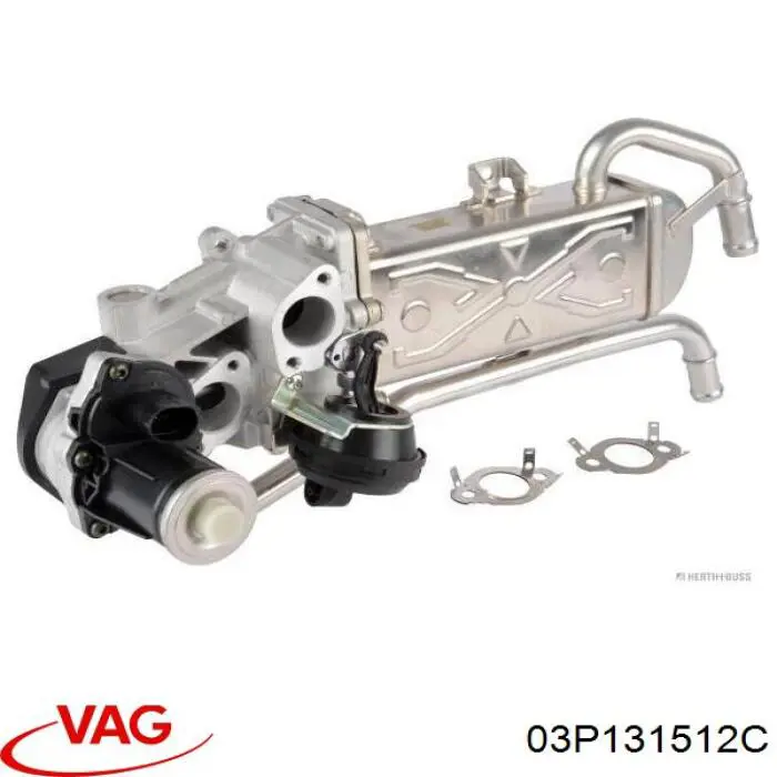 Купити 03P131512C VAG Радіатор системи EGR рециркуляції вихлопних газів