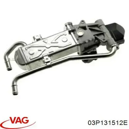 Купити 03P131512E VAG Радіатор системи EGR рециркуляції вихлопних газів