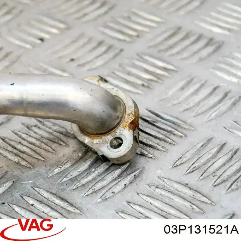 Купити 03P131521A VAG Патрубок системи рециркуляції ОГ EGR