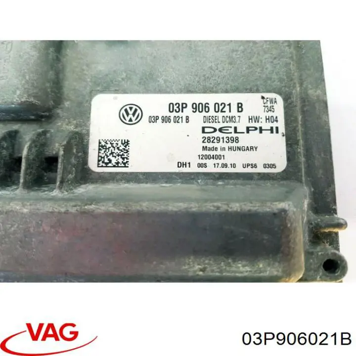 ЕБУ VAG 03P906021B ціна, від 82.35 USD