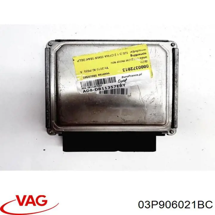 Електронний блок керування двигуном 03P906021BC VAG