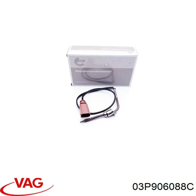 03P906088C VAG датчик температури відпрацьованих газів (вг, перед фільтром сажі)