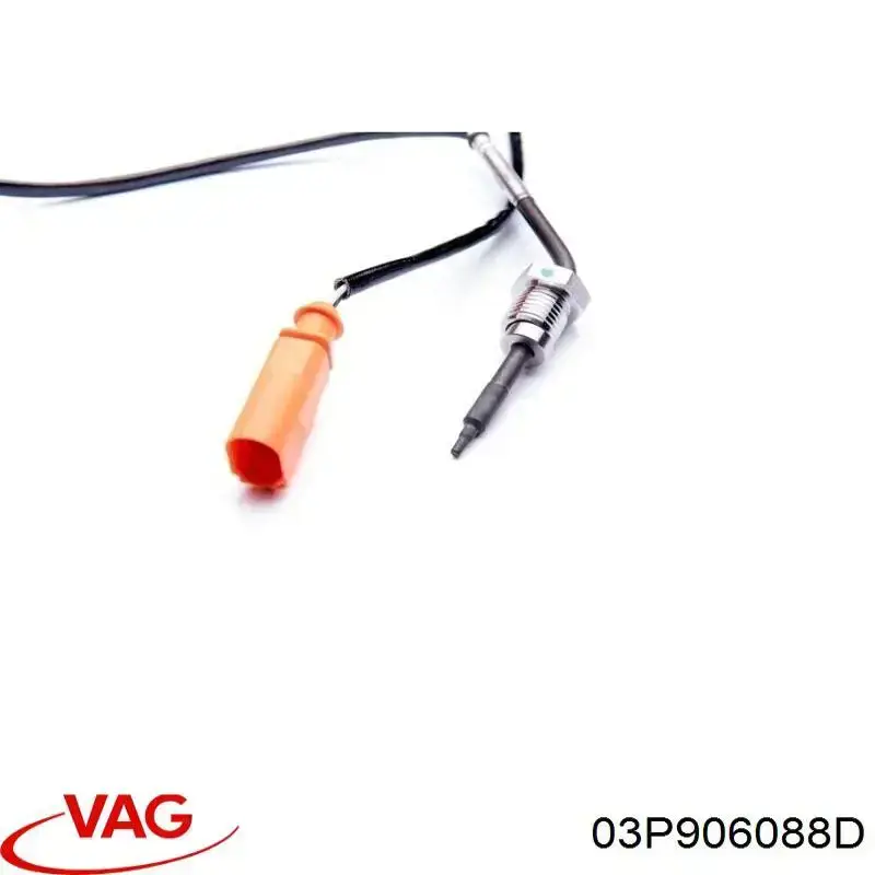 03P906088D VAG Датчик температури відпрацьованих газів (ВГ), після фільтр сажі