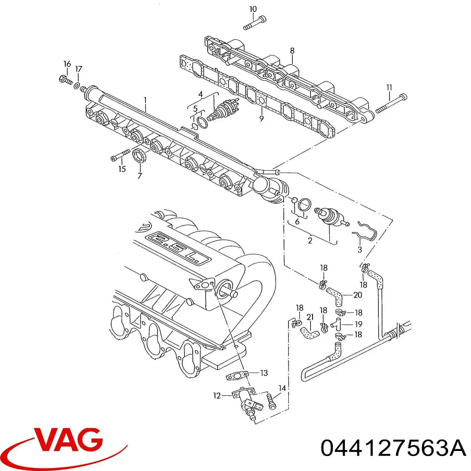  VAG 044127563A ціна, від 94.56 USD