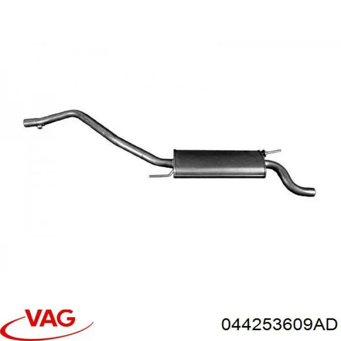 Вихлоп VAG 044253609AD ціна, від 47.34 USD