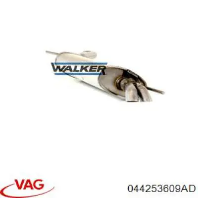 Купити 044253609AD VAG Глушник вихлопних газів кінцевий