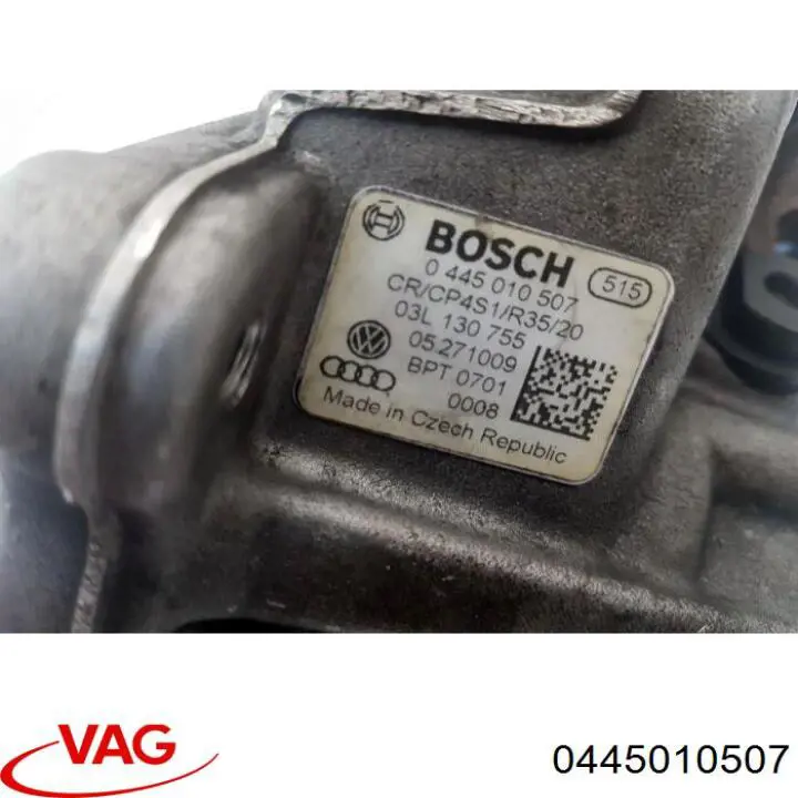 Насос паливний високого тиску VAG 0445010507 ціна, від 158.37 USD