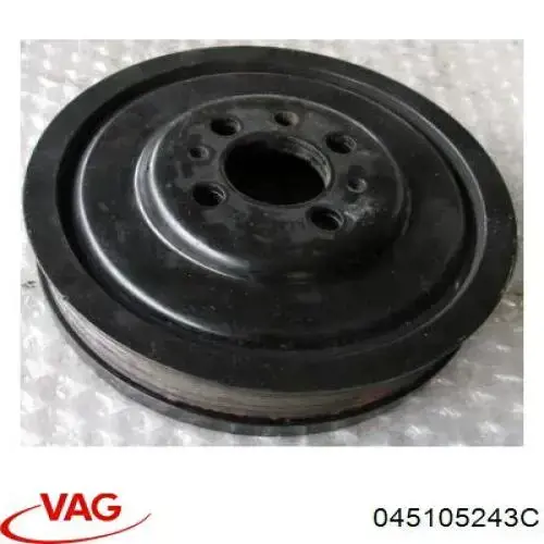 Шків колінвала (демпфер ) VAG 045105243C ціна, від 39.85 USD
