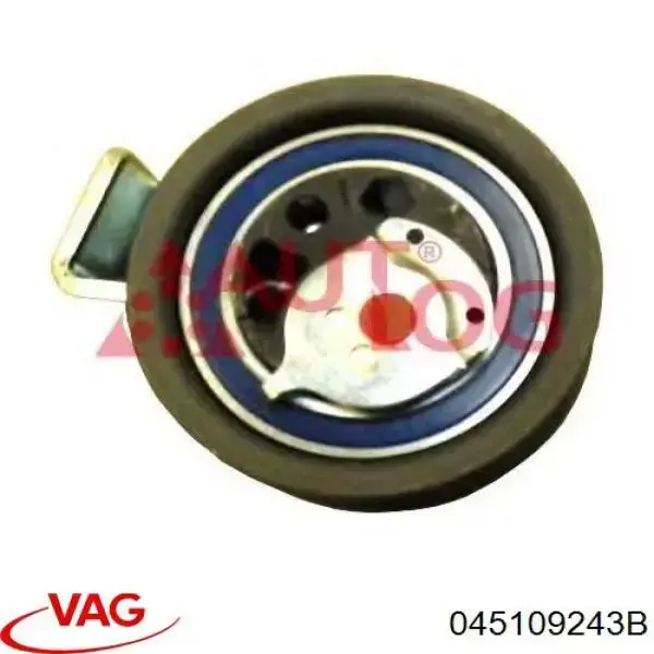 Ролик натяжителя ременя газорозподілу VAG 045109243B ціна, від 40.20 USD
