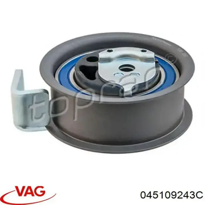 Ролик натяжителя ременя газорозподілу VAG 045109243C ціна, від 40.96 USD