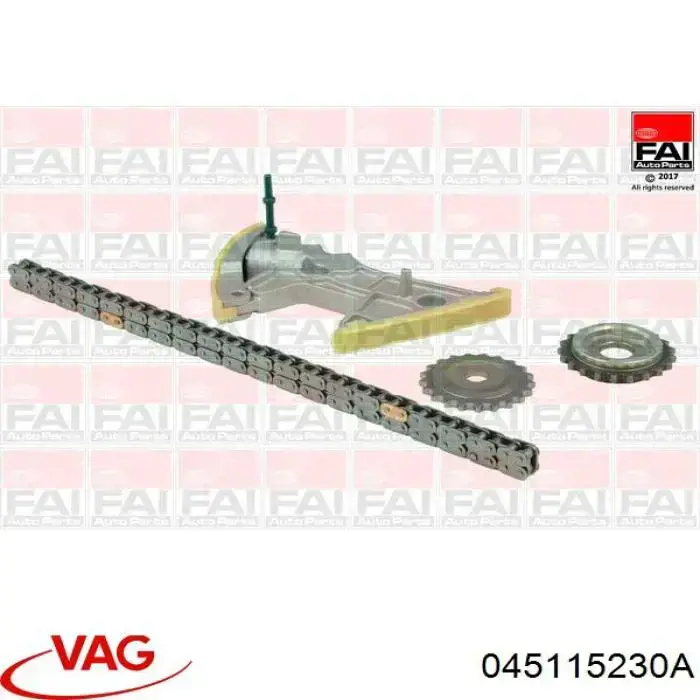 Ланцюг маслянного насосу 045115230 VAG
