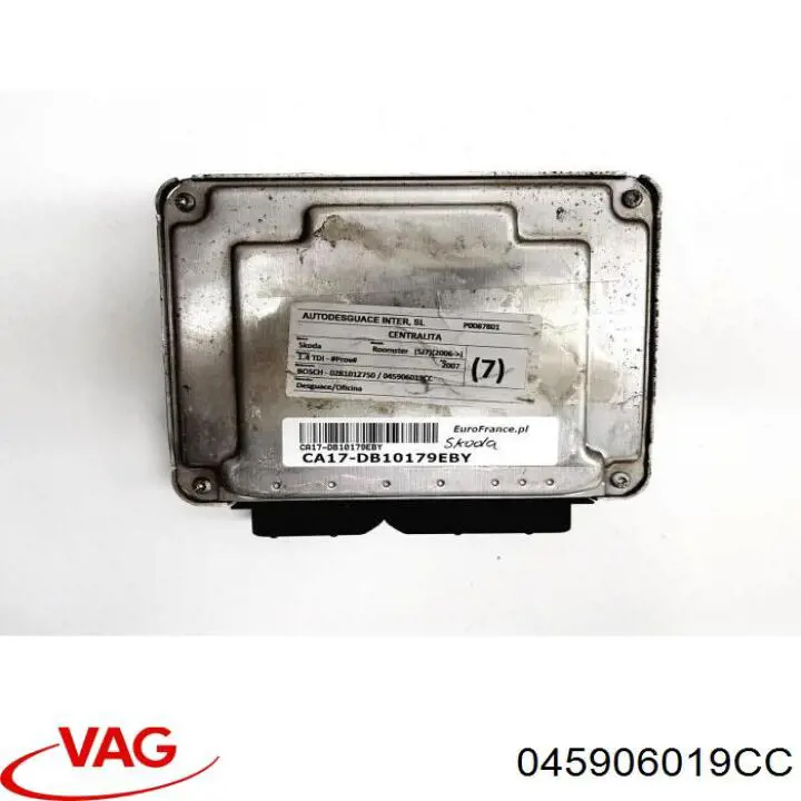 045906019CC VAG Блок електронного управління