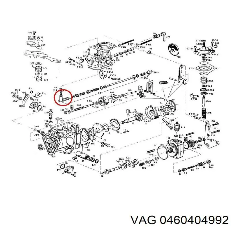 0460404983 Bosch Насос паливний високого тиску (ПНВТ)