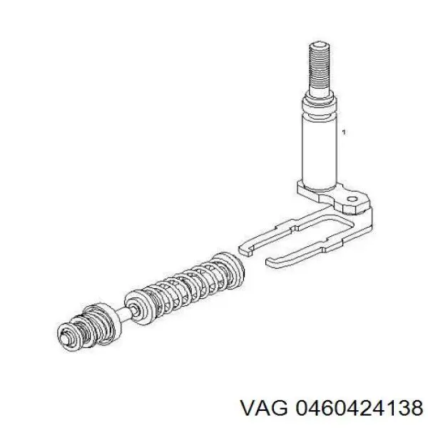Насос паливний високого тиску Bosch 460424138 ціна, від 254.86 USD