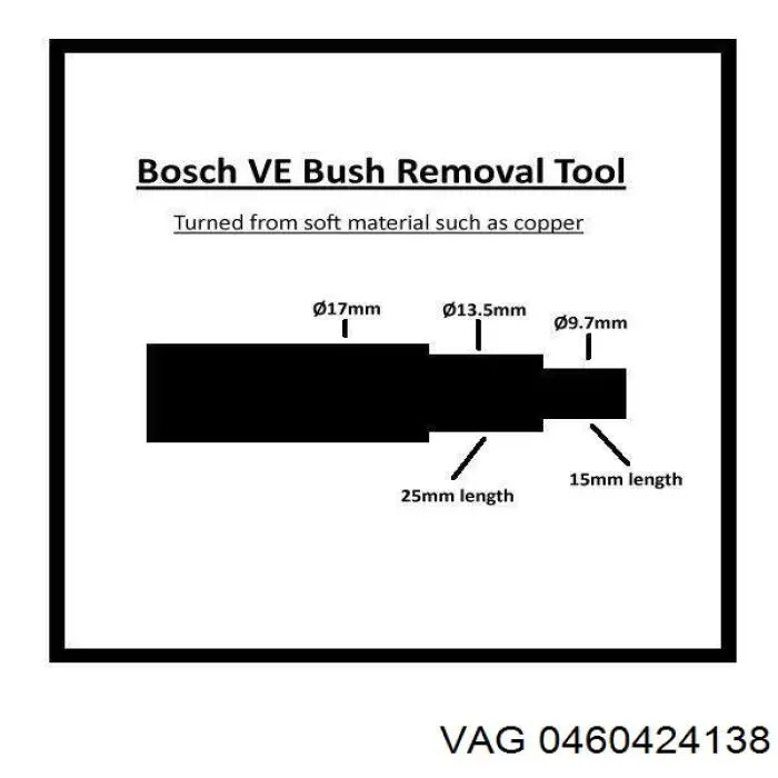 Паливний насос високого тиску 460424138 Bosch