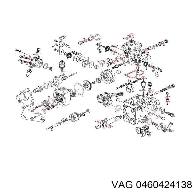 Купити 460424138 Bosch Насос паливний високого тиску (ПНВТ) - DIESEL