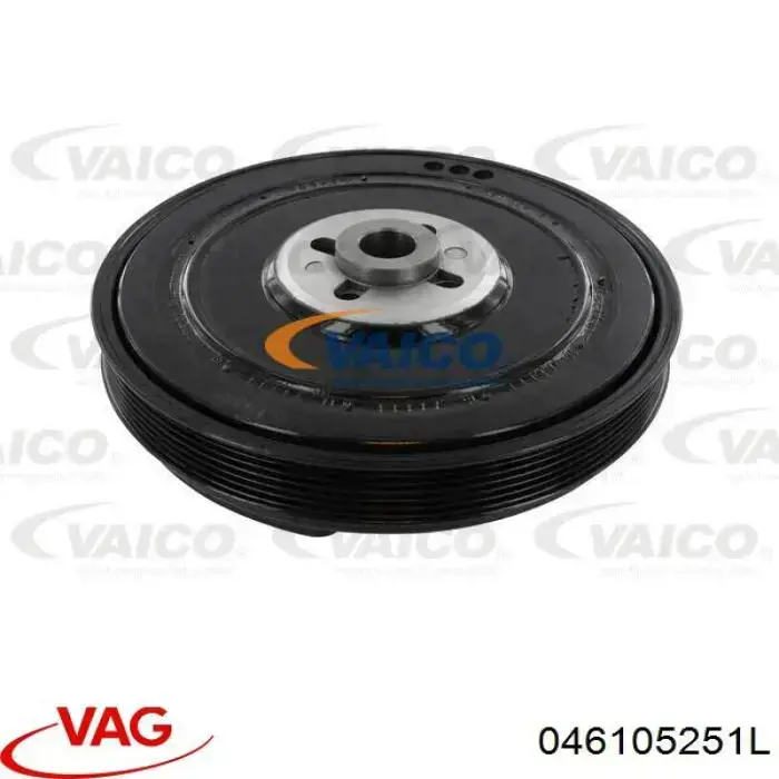 Шків колінвала (демпфер ) VAG 046105251L ціна, від 103.99 USD