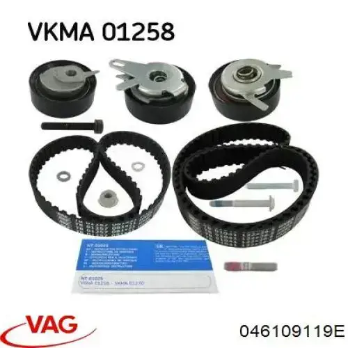 Зубчастий ремінь VAG 046109119E ціна, від 16.45 USD