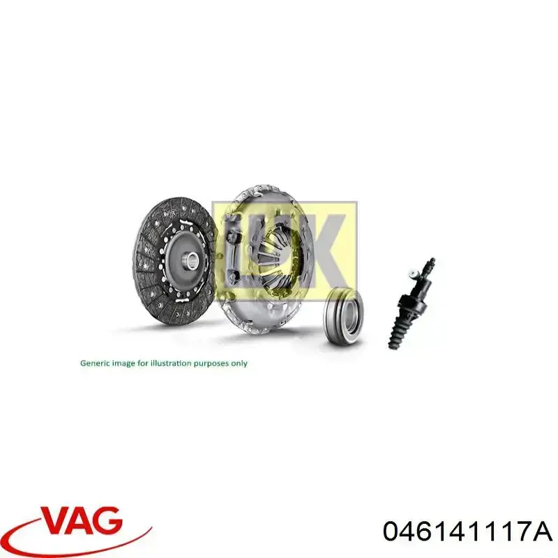 Купити 046141117A VAG Корзина зчеплення