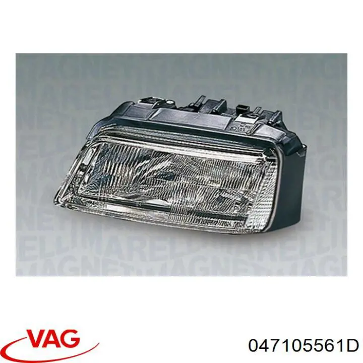 Вкладиші колінвала, корінні, комплект, 1-й ремонт (+0,25) VAG 047105561D