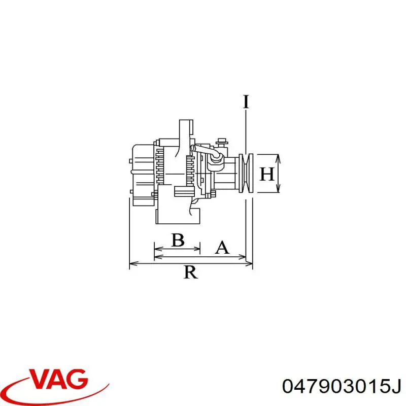Генератор 047903015J VAG