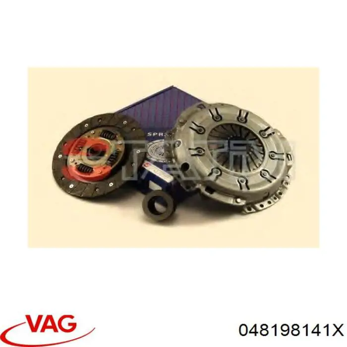 Комплект зчеплення (3 частини) VAG 048198141X ціна, від 93.53 USD