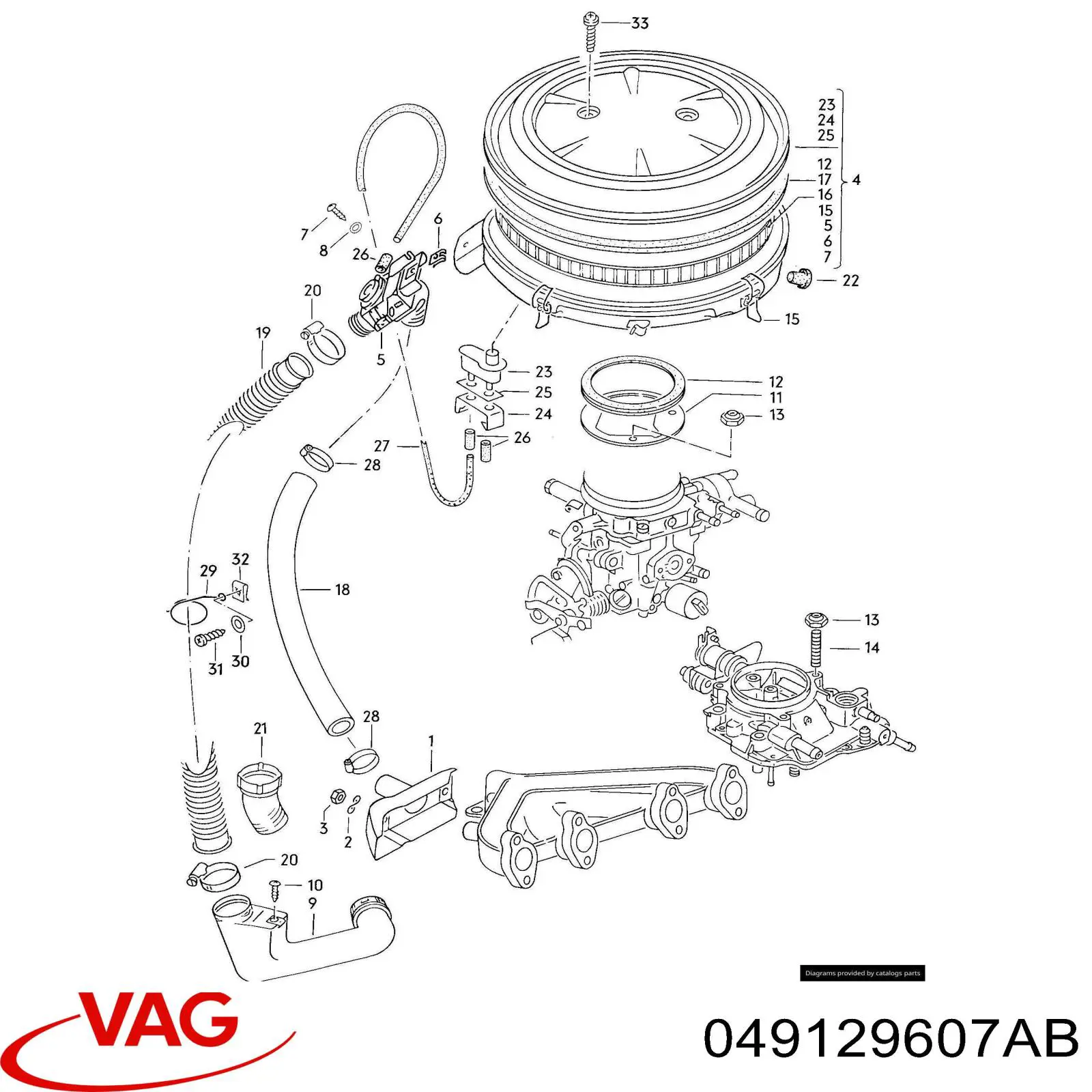 049129607AB VAG 