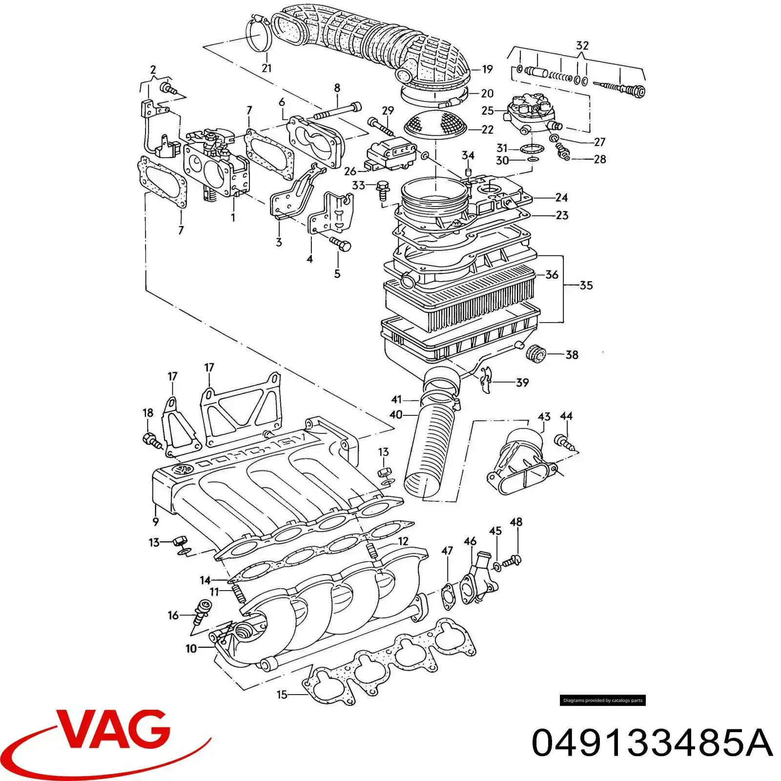  VAG 049133485A ціна, від 8.48 USD
