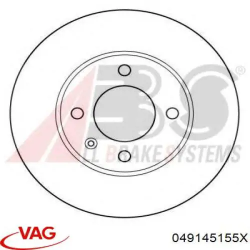 Насос ГУР 049145155X VAG