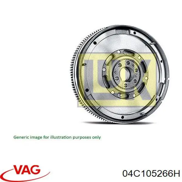 Купити 04C105266H VAG Маховик із зубчастим ободом в зборі