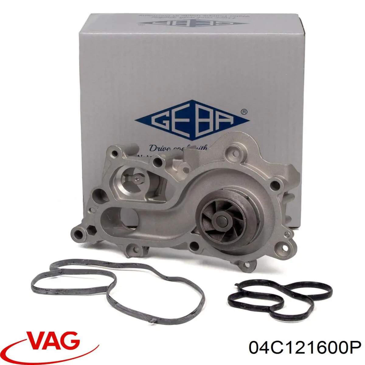 Помпа охолодження VAG 04C121600P ціна, від 76.95 USD
