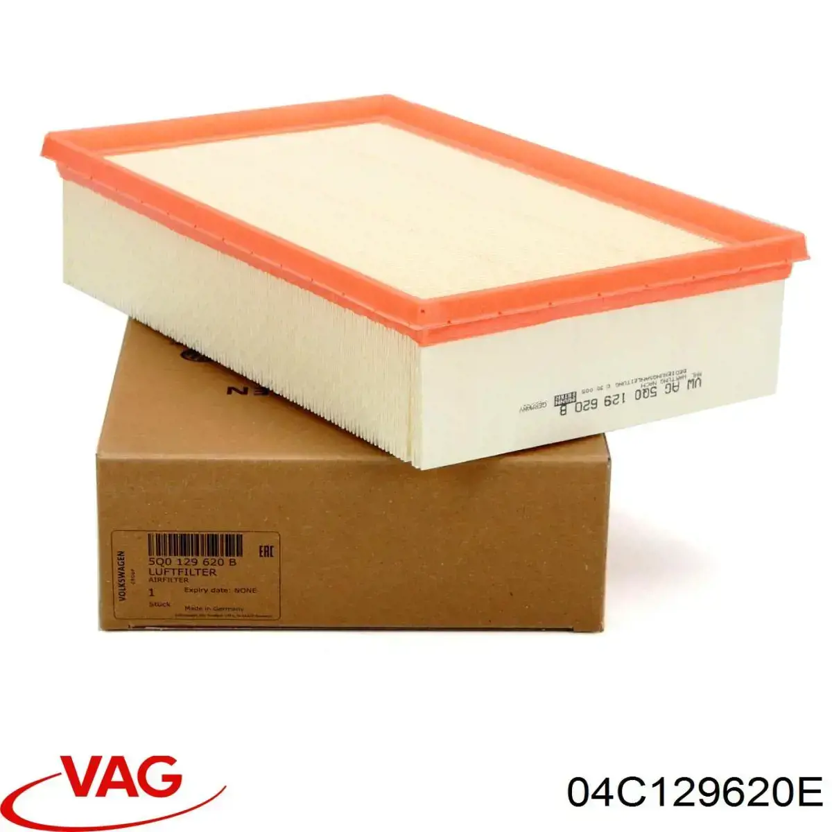 04C129620E VAG Повітряний фільтр двигуна