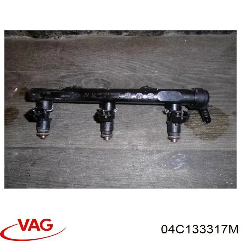 Рампа форсунок системи упорскування палива VAG 04C133317M ціна, від 14.11 USD
