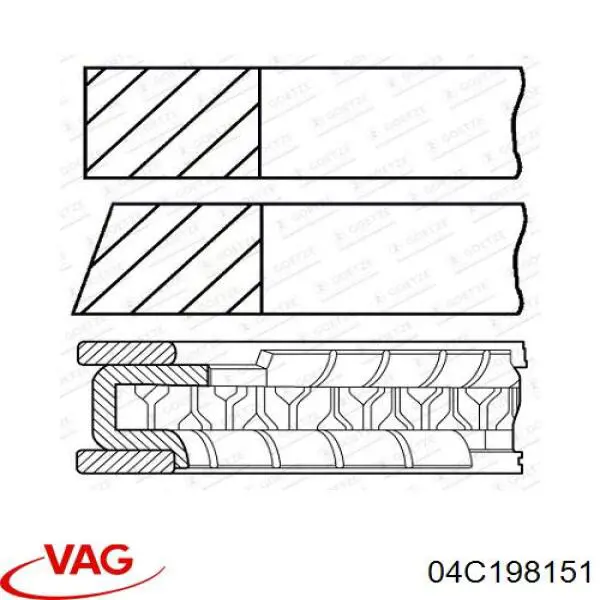  028RS101150N0 Mahle Original