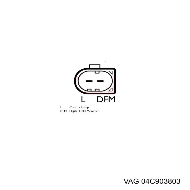 Купити 04C903803 VAG Реле регулятор напруги генератора