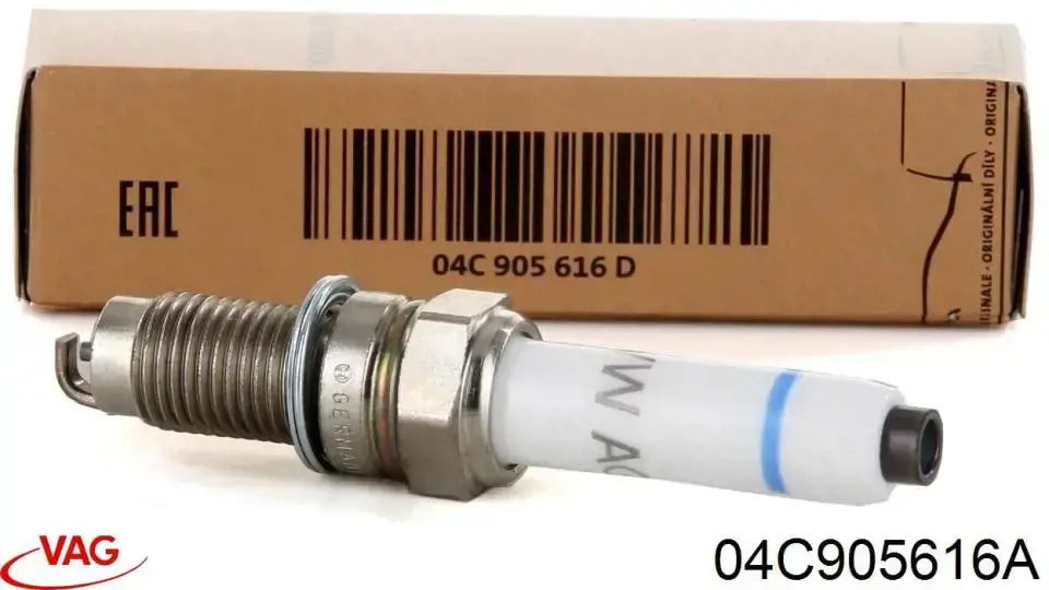 Свічки автомобільні VAG 04C905616A ціна, від 7.49 USD
