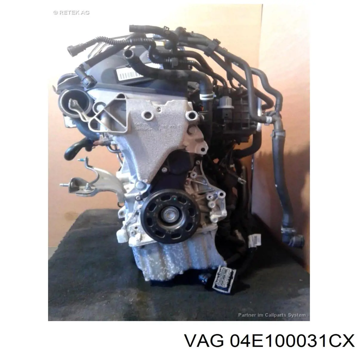 04E100098B VAG Мотор в зборі
