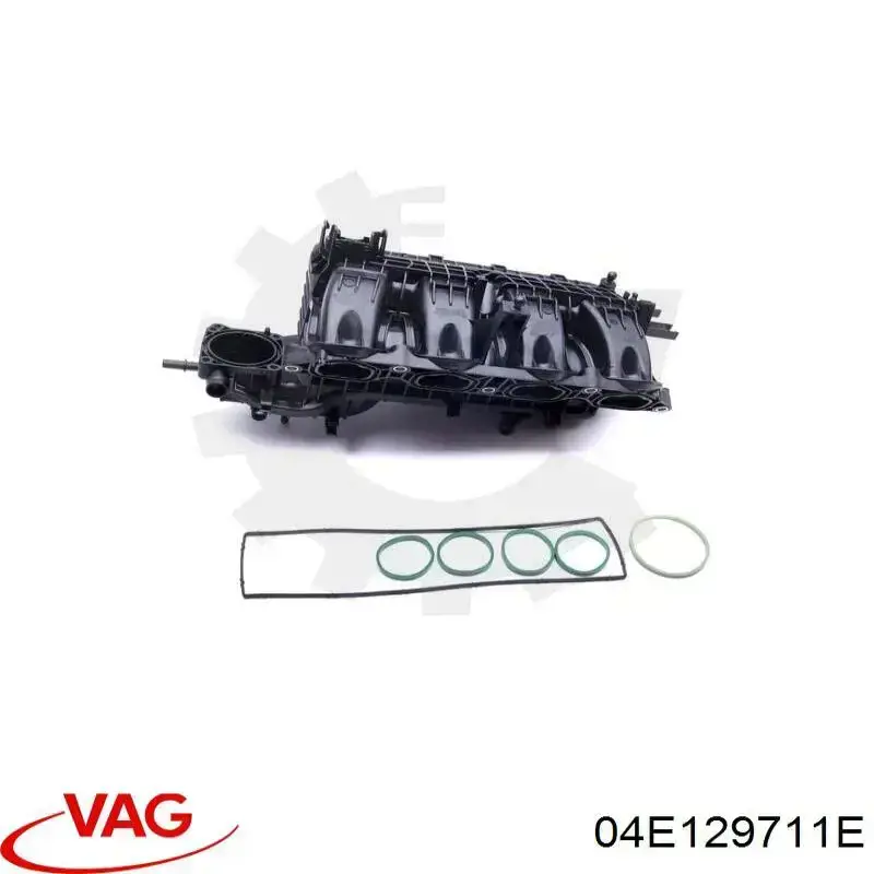 04E129711E VAG Колектор впускний