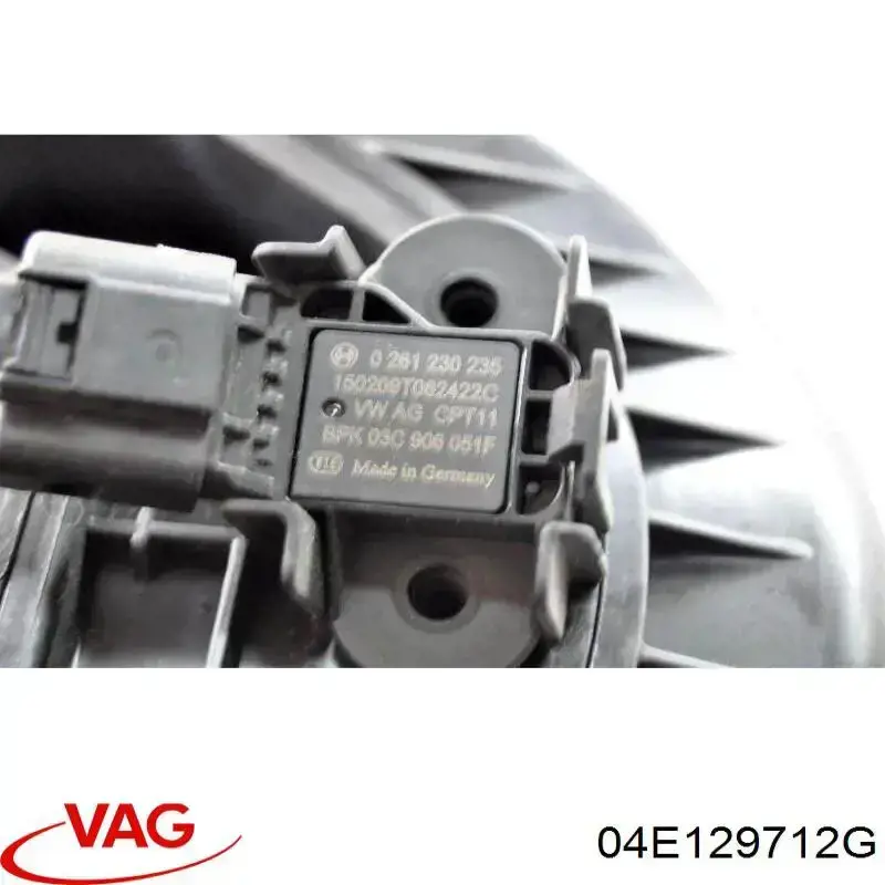 Колектор впускний VAG 04E129712G ціна, від 50.28 USD