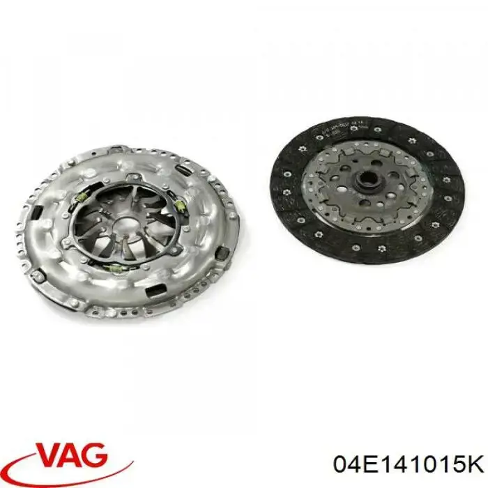 04E141015HV VAG комплект зчеплення (3 частини)