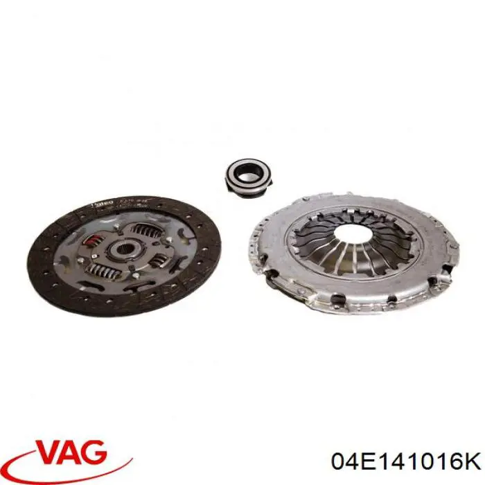 Комплект зчеплення (3 частини) VAG 04E141016K ціна, від 270.95 USD