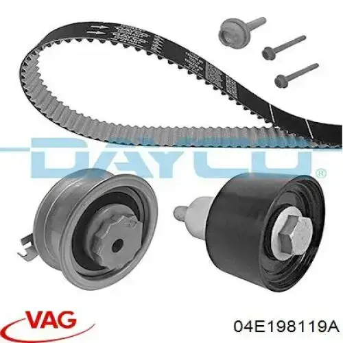 Комплект ГРМ VAG 04E198119A ціна, від 114.54 USD