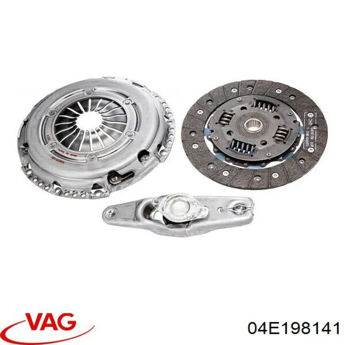 Комплект зчеплення (3 частини) VAG 04E198141X ціна, від 99.44 USD