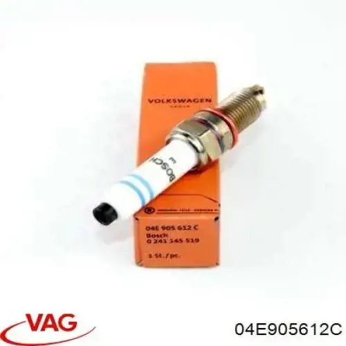 Свічки запалювання 04E905612C VAG