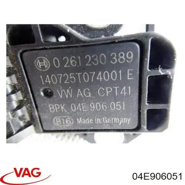 Купити 04E906051 VAG Датчик абсолютного тиску