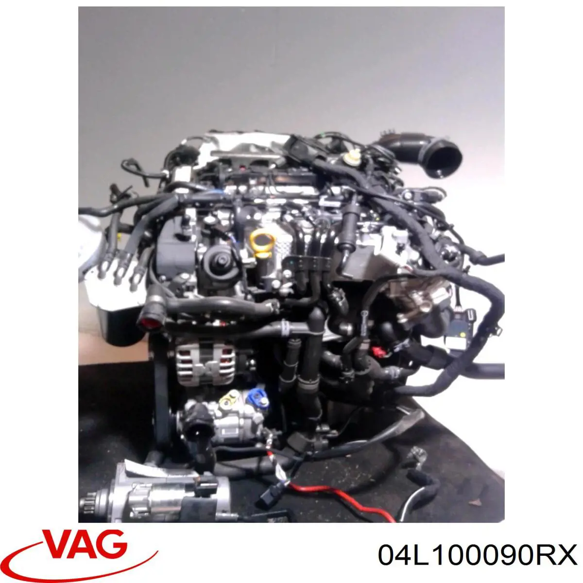 Двигун у зборі 04L100037A VAG